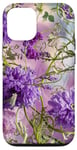 iPhone 13 Pro Purple Lavender Blossom Leaves Flower Floral Girly Case