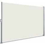 Vounot - Paravent retractable avec housse de protection 180x300cm Beige