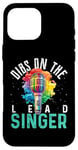 iPhone 16 Pro Max Dibs On The Lead Singer Shirt Band Shirt Funny Band Case