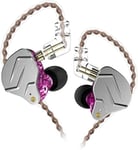 ¿¿couteurs Intra-Auriculaires Kz Zsn Pro Dual Drivers 1Ba 1Dd Hifi Power Bass ¿¿couteurs Filaires Haute Clart¿¿ Avec Cable D¿¿tachable Pour Musicien Audiophile