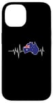 iPhone 14 Flag Country Heartbeat Australia Australian Flags World Map Case