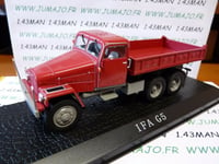 DDRT22 CAMIONS 1/43 atlas IXO : IFA G5 benne