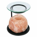 Something Different Natural Himalayan Salt Lamp Oil Burner Boxed Gift Idea