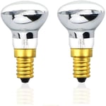 2-pack R39 E14 reflekterande glödlampa Spotlight Dimbar lavalampa 25W S