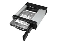 Startech.Com 5.25" To 3.5" Trayless Hard Drive Hot Swap Bay - Removable Hard Drive Bay For 3.5" Sata/Sas Drives - Aluminum (Hsb1satsasba) - Adapter För Lagringsfack - 5,25 Tum Till 3,5 Tum - För P/N: 25Satsas35hd