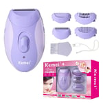 Women Epilator Rechargeable Electric Shaver Women Facial Body Hair Remover