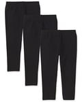 The Children's Place Girls Leggings, Black, XL (14Plus) (Pack of 3)