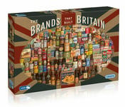 Gibsons The Brands that Build Britain 1000 Piece Jigsaw Puzzle. Brand New Sealed