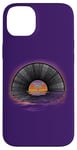 iPhone 14 Plus Retro Vintage Vinyl Sunset Reflection LP Vinyl Record Case