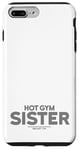 Coque pour iPhone 7 Plus/8 Plus Hot Gym Sister Gris Bodybuilding Fitness Entraînement Femmes Gym