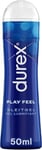 Durex Play Feel Lube Sex Lubricant Pleasure Gel Water Base 50ml 1,2 or 3 Bottles