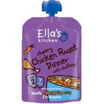 Ella's Kitchen Kyllingstek Middag Ø - 130 g Ella's Kitchen Dinner Pouches Mor & Barn Babymat Grøt