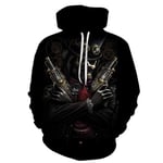 Hoodie Coat Poker Skull Hoodies Sweatshirts 3D Hoodie Men Tracksuit Fashion Hoody Funny Pullover Streetwear Mens Tracksuit 4Xl Lms1038