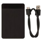 2,5 tuuman USB3.0 -kiintolevykotelo 6 Gbps 6 TB USB3.0 -kiintolevykotelo Ulkoinen kiintolevykotelo 7 mm:n 9,5 mm:n HDD SSD:lle UASP:lle