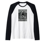 The Addams Family Cemetery Ridge Addams Bicycle Club Raglan Baseball Tee