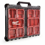 Milwaukee PACKOUT™ Slim Organiser  Black  (2 ) Packout Deal of the week