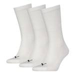 Puma Strømper 3P Cushioned Next Crew Socks Hvit Str 43/46