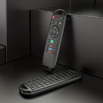 Air Mouse Smart TV Remote 2,4G Minitangentbord Fjärrkontroll Trådlöst tangentbord med RGB-bakgrundsbelyst För Android TV Box/PC/Smart TV/Projektor/HTPC 1pc