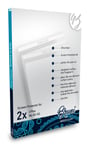 Bruni 2x Protective Film for i-Plus Nu 65 4G Screen Protector Screen Protection