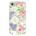 Coque Iphone 7 et 8 fleur pastel