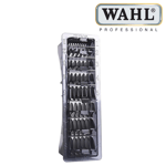 Wahl Hair Clipper Attachment Black Plastic Comb Set With Organiser Tray 3170-801