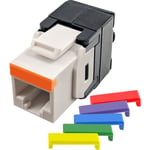 Simply45 RJ45 CAT5E UTP oskärmad keystone vit