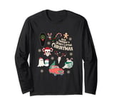 Have Yourself A Scary Little Christmas Spooky Characters Long Sleeve T-Shirt