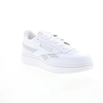 Reebok Club C Double Revenge Womens White Leather Lifestyle Trainers Shoes