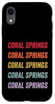 Coque pour iPhone XR Coral Springs