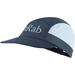 Rab Momentum 5 Panel Løpecaps Tempest Blue/Orion Blue/Citadel, ONE