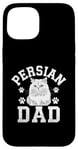 Coque pour iPhone 15 Persian Dad Persian Long Hair