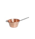 Lar 2325 Fond Induction Manche Inox Cuivre Orange 25 cm