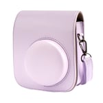 Anter Protective Case Compatible with Fujifilm Instax Mini 11 Instant Film Camera with Removable Strap - Lilac Purple