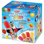 Dolfin Polaretti Fruit Juice Freezer Pops Ice Lollies to Freeze Pack of 1 BOXES