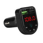 F5 Car Fm Transmitter Bt 5.0 Mp3 Player Usb2.0 Phone Charging With Colorfu Set