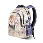 Disney La Reine des Neiges 2 (Frozen 2) Emotion-Sac à Dos Running Plus, Beige, 34 x 46 cm, Capacité 32 L