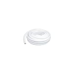 Espiroflex - Couronne Rouleau 25m 32mm Tuyau Piscine pvc Blanc Pression Souple Semi-Rigide