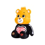 Les Bisounours Halloween 22cm en Peluche à Billes - Bisounours Tendre Cœur Squelette, Peluche Mignonne, Jouet Doux pour Garçons et Filles, Petit Ourson, Peluche pour Enfants de 4, 5, 6, 7 Ans, Noir