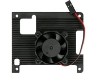 Raspberry Pi Housing-Radiator-Fläkt Legering Heatsink Raspberry Pi 4B (Dng-18128)