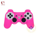 Rose-Protective Silicone Case Skin suoja Pehmeä kotelo Playstation 3 PS3 Controller dualshock 3 -peliohjaimelle