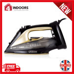 Tower T22008BKG 2400W CeraGlide Cordless Iron Ceramic Soleplate R/Gold