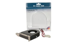 StarTech.com Expansion Slot Rear Exhaust Cooling Fan with LP4 Connector (FANCASE) - ventilationspakke for system