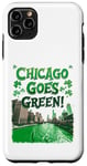 Coque pour iPhone 11 Pro Max Green River Celebration – Chicago St. Patrick's Day