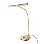 K&M 12297 LED Pianolampa Guld