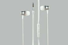 CLiPtec® BME878 WHITE Rhythm In-Ear Earphones Integrated Mic & Volume for iPhone