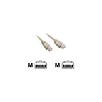 MCL Mcl cordon ethernet categorie 6 non blinde 3m, noir câble de réseau