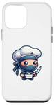 Coque pour iPhone 12 mini Cuisine Ninja Chef Cuisinier Ninja