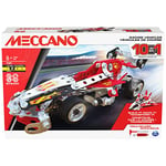 MECCANO - Voiture de Course - 10 Modèles De Véhicules De Course A Construire - Jeu de Construction avec 2 Outils - Voiture Enfant - Cadeau Enfant - Jouet Enfant 8 Ans et +