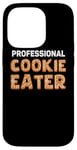 Coque pour iPhone 14 Pro Professional Cookie Eater Biscuits de pain d'épice