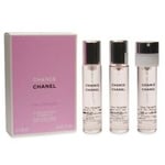 Chanel Chance Eau Tendre Giftset - Dame - 60 Ml (3X Edt Spray Refill 20Ml - Twist And Spray)